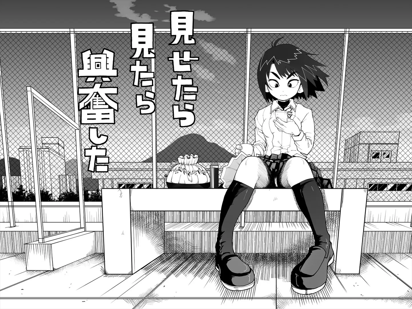 (同人誌) [もじゃ夫] 見たら見せたら興奮した (オリジナル)