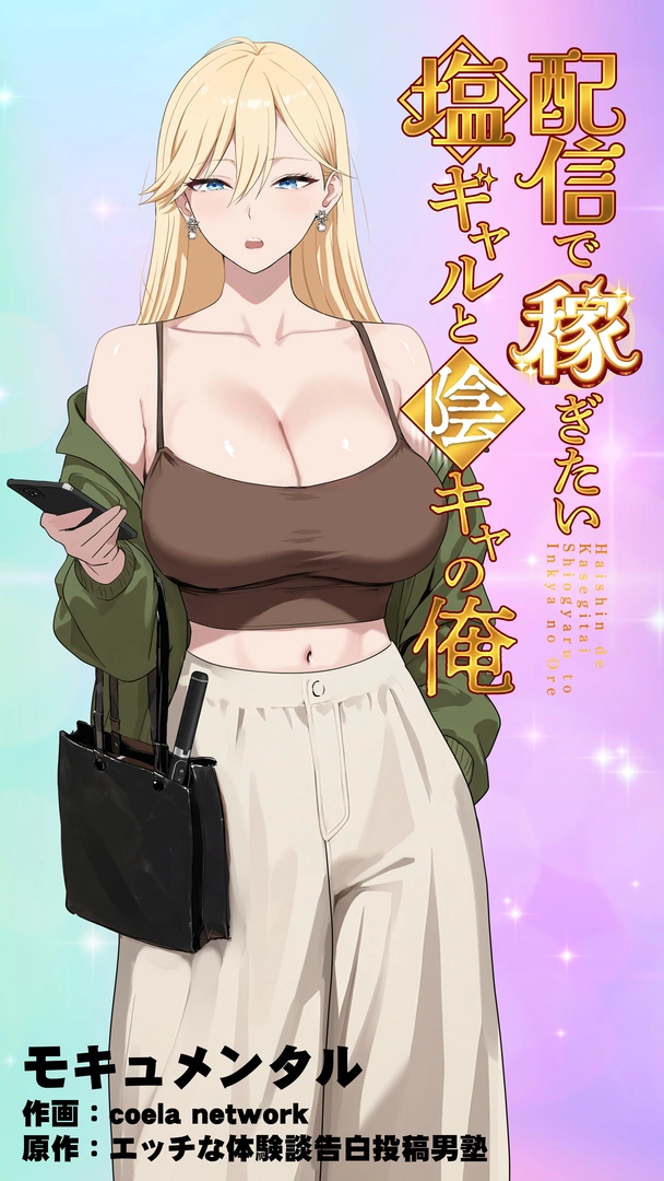 (同人誌) [モキュメンタル (coela network)] 配信で稼ぎたい塩ギャルと陰キャの俺 (オリジナル) | 同人村 - Hentai - Raw 