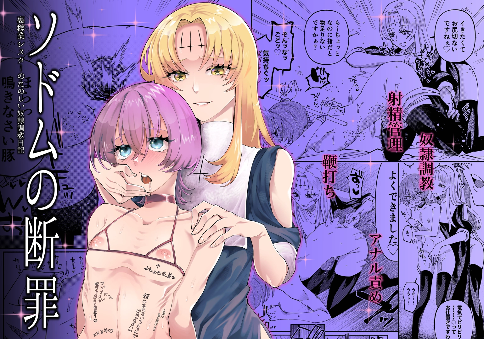 (同人誌) [ヒダリミギ (二等辺)] ソドムの断罪-裏稼業シスターの楽しい奴隷調教日記- (オリジナル) [DL版]